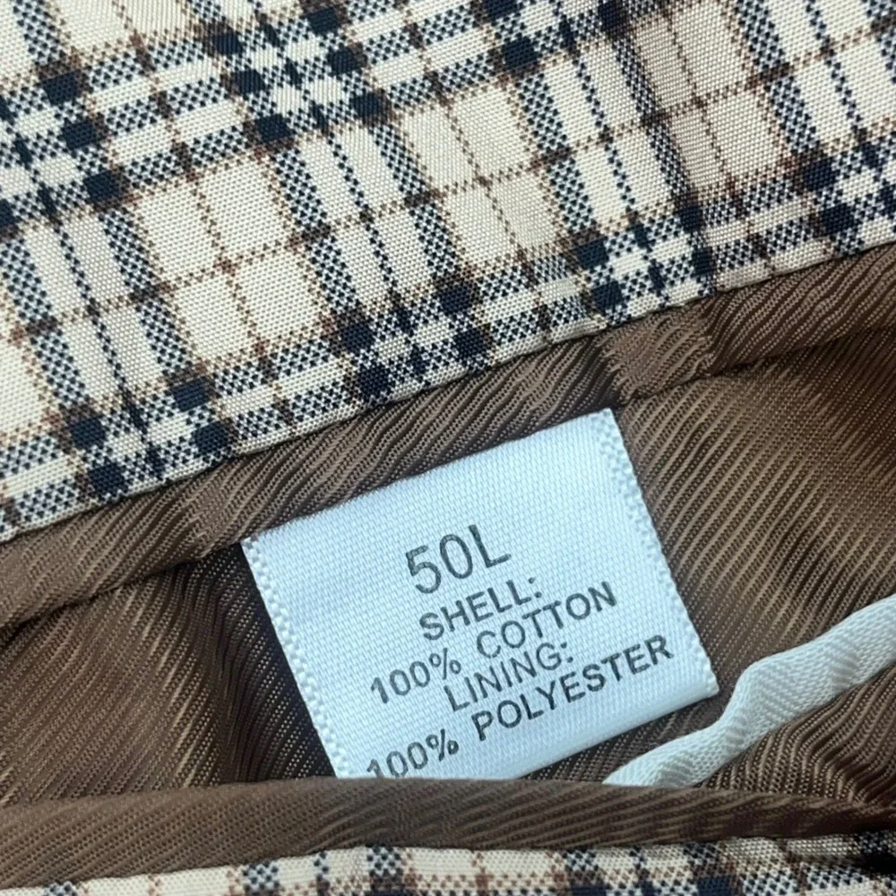 Saddlebred Brown Corduroy Blazer Mens 50L Long Two Button‎ Sport Coat Jacket